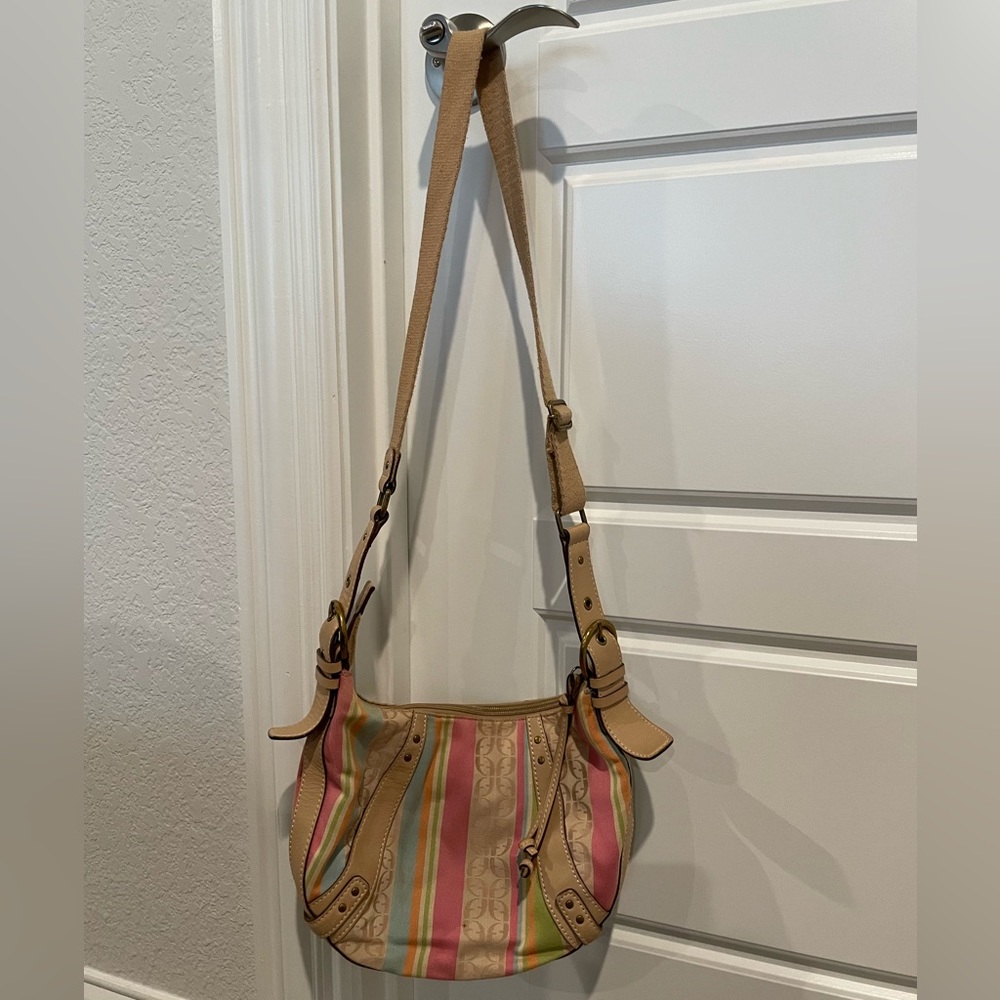 Fossil canvas adjustable bag